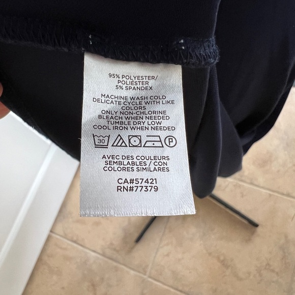 Ann Taylor Factory Midnight Blue Midi Dress - Picture 4 of 5